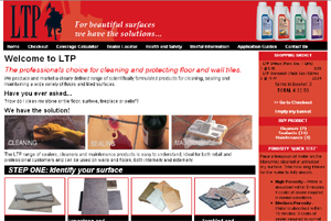 LTP On-line Shop Home Page